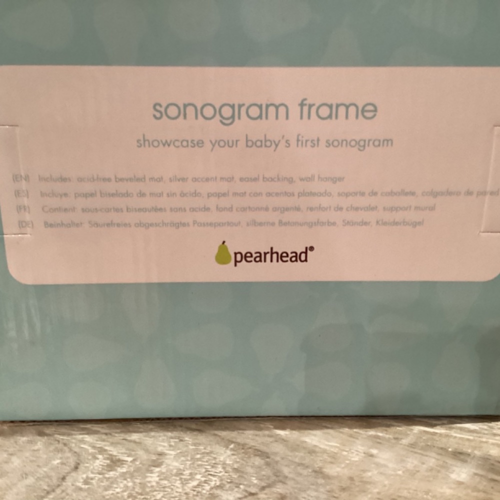 Sonogram Picture Frame - Picture 3 of 4